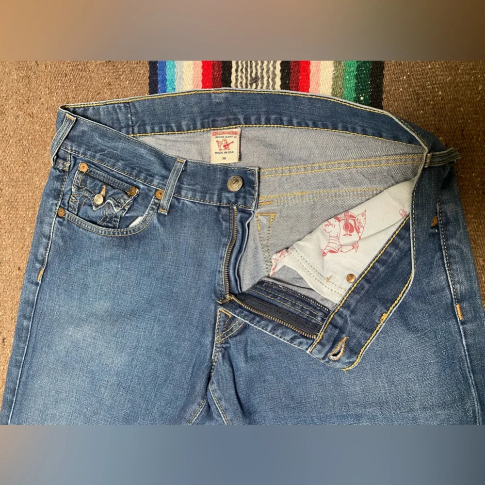 Mens TRUE RELIGION Denim Jeans Size 36